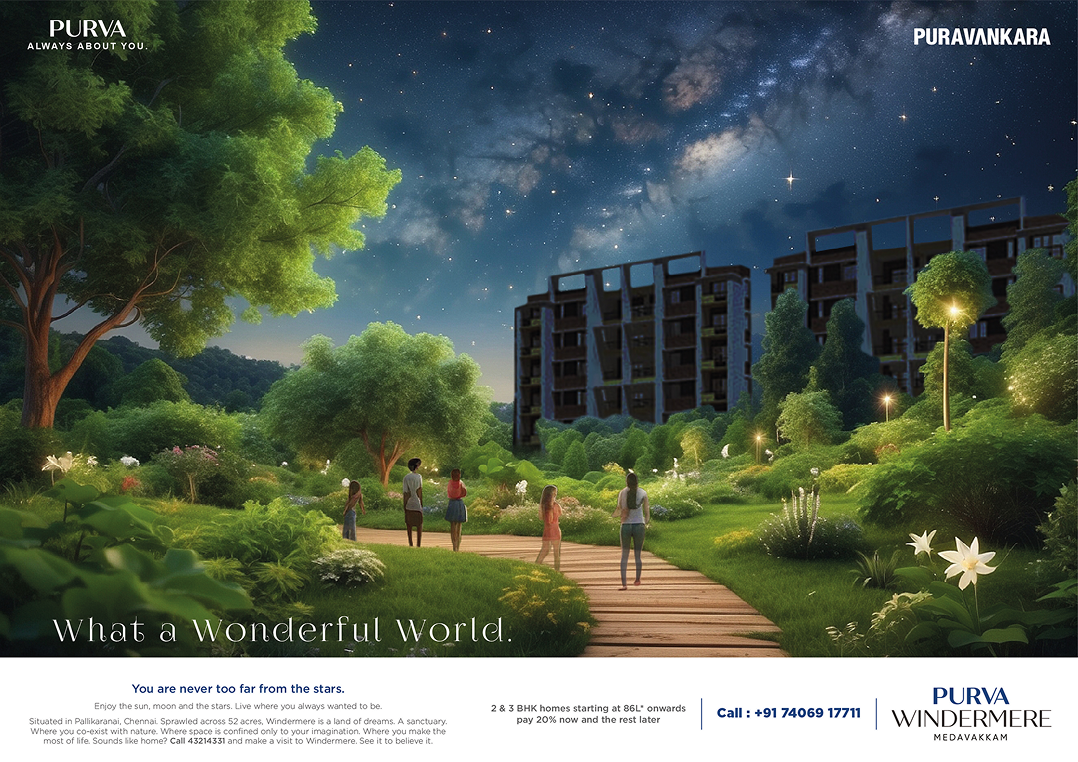Puravankara Print advertisement by Bask Creative — What a wonderful world